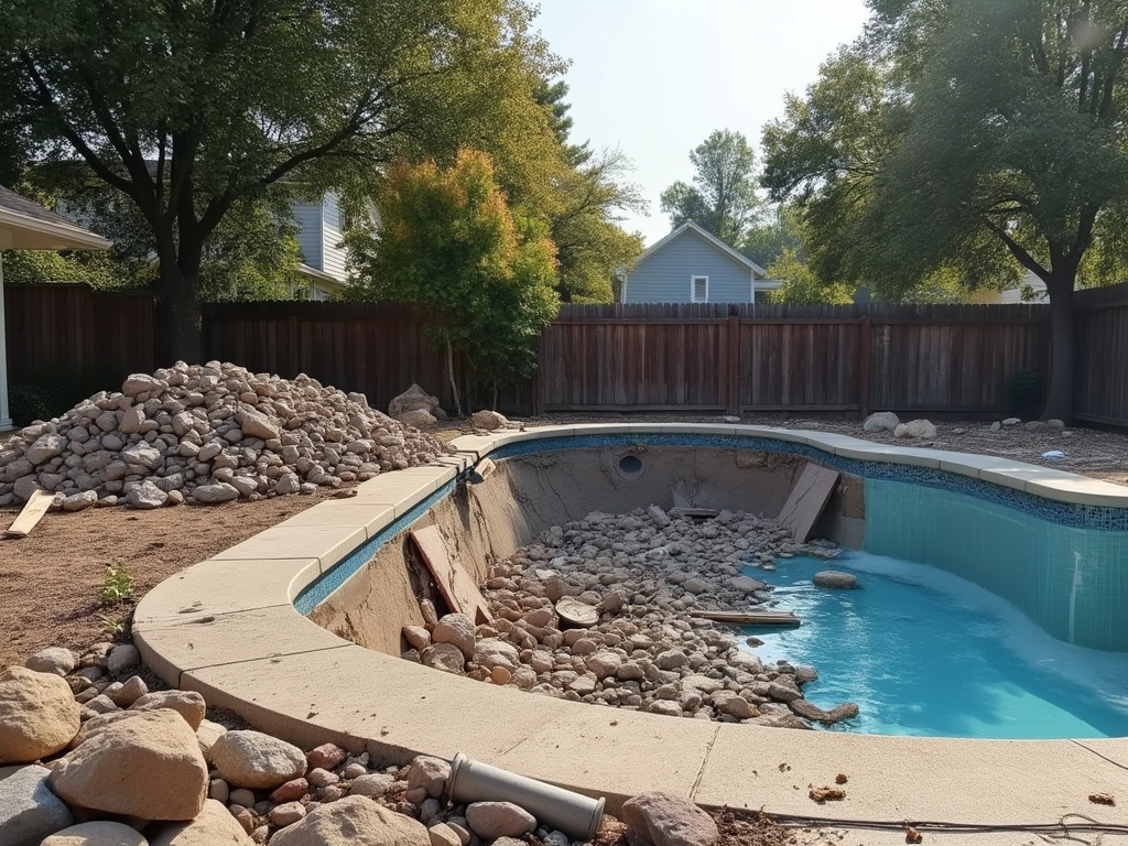 Inground Pool Demolition Services For Dallas Homes