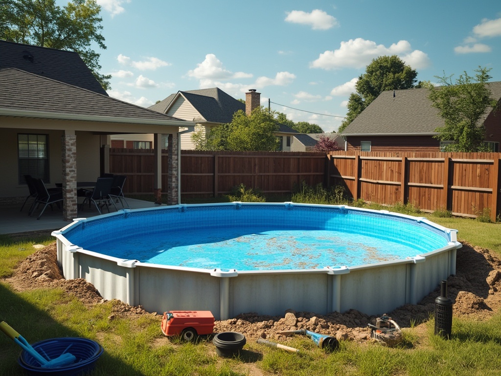 Remove Above Ground Swimming Pool Easily In Dallas