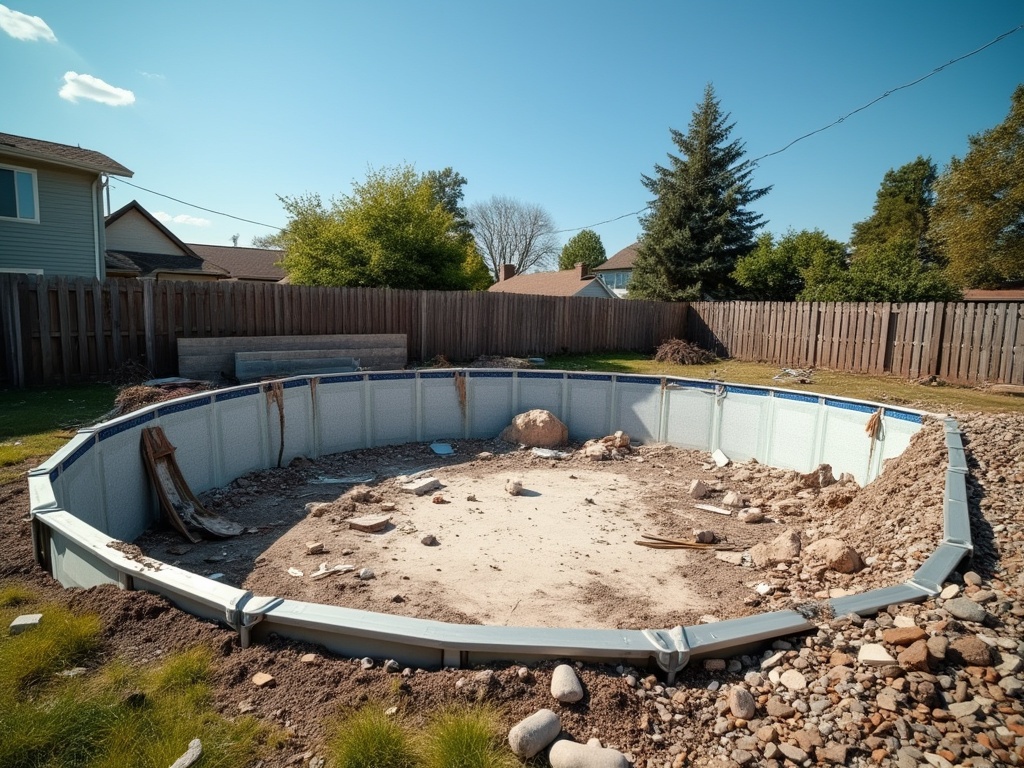 Above Ground Pool Removal Dallas Made Easy